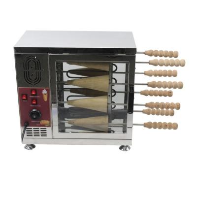 China 2019 Snack Factory Chimney Cake Oven /donut ice cream cone machine for sale