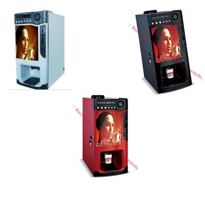 China Coffee making hot sale commercial automatic coffee machine coin operated coffee vending machine price for sale