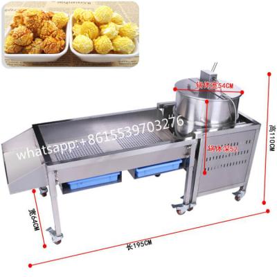 China Commercial Colorful Popcorn Soft Pop Corn Making Machine , Air Popcorn Popping Vending Machine for sale