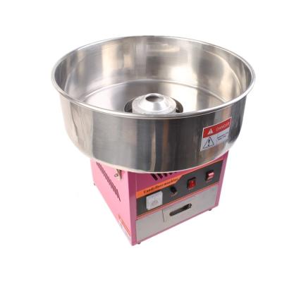 China Sweet electric cotton candy machine snack factory equipment snack food silk fariy machine for sale