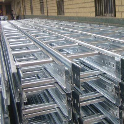 China China Telecommunication Large Span Galvanized OEM Electrical Cable Ladder Steel Tray Factory for sale