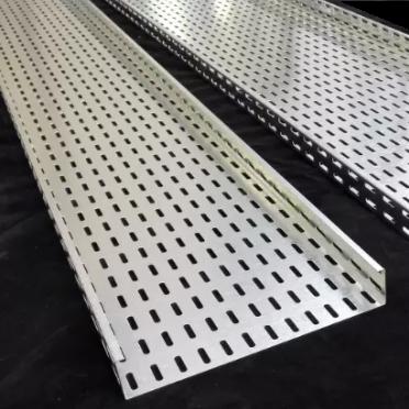 China Telecommunication Hot Dip Galvanized Pre- Galvanized Perforated Metal Cable Tray Price List for sale