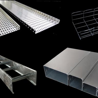 China Telecommunication Galvanized Steel Cable Conduit Electrical Perforated Cable Tray for sale