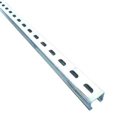 China Support System 41x41mm Galvanized Strut Slotted C Channel for sale