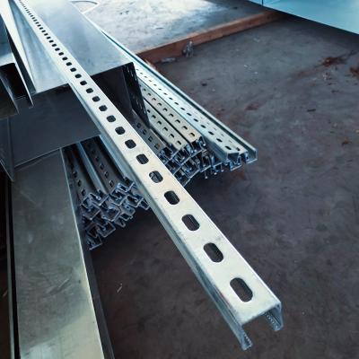 China Galvanized Steel Support System U Beam Channel for sale