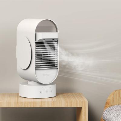 China 2021 New Air Cooling State Battery Powered Fan USB Rechargeable Water Cooling Fan For Home Ministry for sale