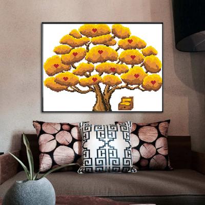 China Modern Decor of Diamond Painting Hand Embroidery DIY 5D Tree Kits for sale