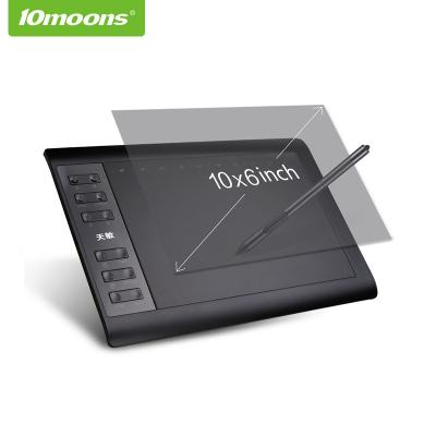 China Hot Sale 1060P Professional Digital Pen Design Digital Graphic Tablet 10.1