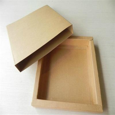 China OEM Recyclable Brown Kraft Cardboard Boxes Packaging Box For 250gsm Rigid Paper Boxes Recyclable ND Packaging Paper Plates Or C1S Paper Cardboard for sale