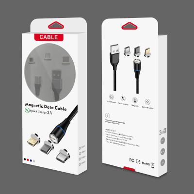 China Charging + Type C Data Transmission Factory Wholesale Magnetic USB Micro Data Cable Type C for Android and IOS Mobile for sale