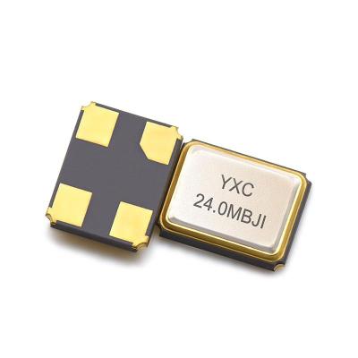 China 3225 SMD 24 MHz Quartz Crystal Oscillator 24MHz YSX321SL 12pF 10PPM Xtal 24.000MHz for sale