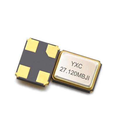 China 3225 Industrial 4Pin SMD 10pF 10ppm 27.120MHz 27.12 MHz Quartz Crystal Oscillator 27.12MHz for sale