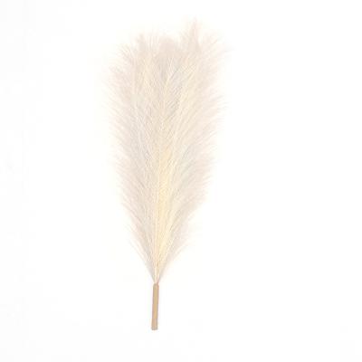 China High Quality Fashional Artificial Flowers 7 Forks Pampas Grass Large Artificial Pampas Grass Decoration For Wedding Event for sale