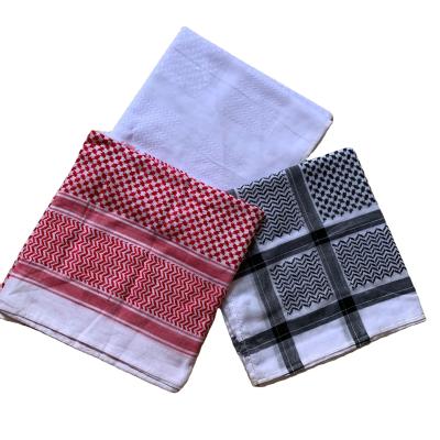 China Omani Arabia Soft Muslim Men'S White Head Ghutra Scarf Palestine Scarf for sale