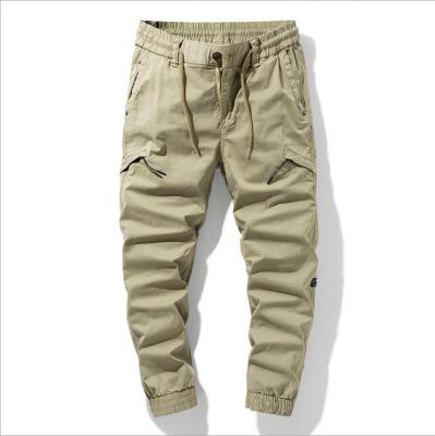 China Pocket-bound Foot Pants 2021 Viable New Arrival For Men's Autumn And Winter Fashion Cotton Cargo Pants for sale