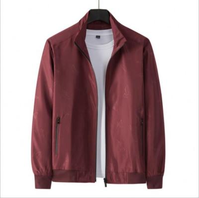 China Spring and Autumn Men's Jackets Best Seller Solid Color Stand Collar QUICK DRY Mens Casual Plus Size Jackets for sale