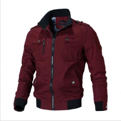 China Fashionable QUICK DRY Fashionable Stand Collar Military Outdoor Mens Cotton Jackets Cotton Men's Winter Jackets Coats for sale