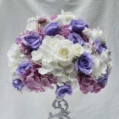 China Widely Used Good Quality Flower Ball Wedding Centerpieces Artificial Flower Balls for sale