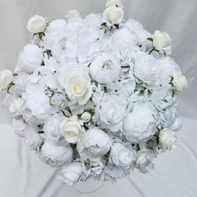 China Widely used in stock wedding decoration flower ball wedding centerpieces artificial flowers ball for sale