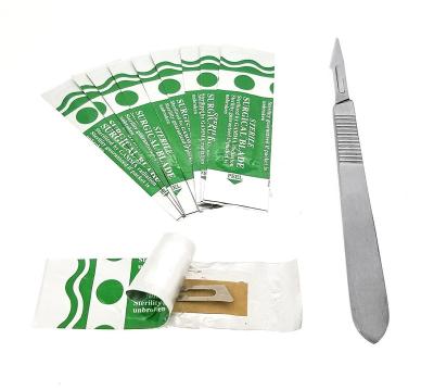 China Disposable Stainless Steel Disposable Sterile Surgical Scalpel Blade Blade Hospital Surgical Supplies Blade for sale