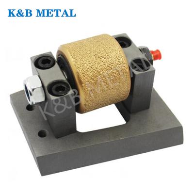 China Polished Stone Bush Hammer Rollers For Lychee Surface Concrete Abrasive Tools Grinding Head for sale