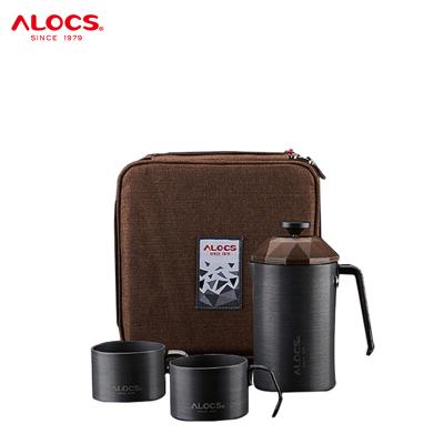 China Alocs Sustainable Wholesale Portable French Press Coffee Maker for sale