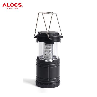 China Alocs Switch Small Garden Mini LED Tent Light 3AAA Lamp 3x3W Dry Battery Camping Lantern Custom Portable Extendable COB Outdoor for sale