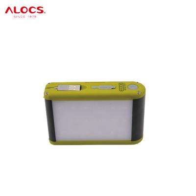 China Camping Hiking Outdoor Factory Sale Alocs Multifunctional Tent Camping Led Lantern Light Lamp With Power Bank for sale