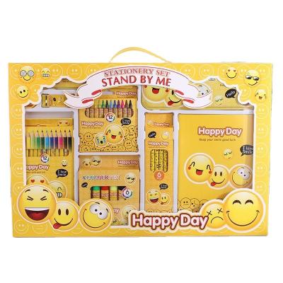 China Paper Offset Made In China Children's School Supplies Portable Stationery Set for sale