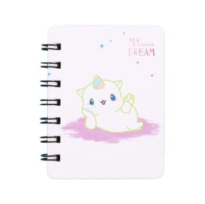 China Printed Portable Notebook Notepad Mini Pocket Notebook Comic Book Student Coil Notebook for sale