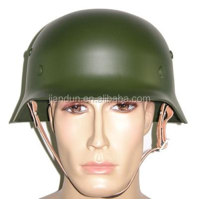 China Classic WWII WW2 Germany M35 Military Classic Steel Helmet Army Collectible Helmet Movie Helmet Impact Resistant for sale