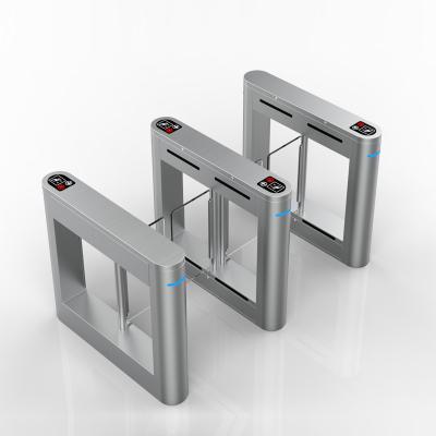 China Stylish Swing Turnstile Barrier Speed ​​Gates High Security Waterproof/Waterproof RFID Face Recognition for Hotels and Banks for sale