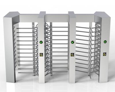 China Waterproof Access Control Full Height Double Lane Intelligent Automatic Turnstile Gate Factory for sale