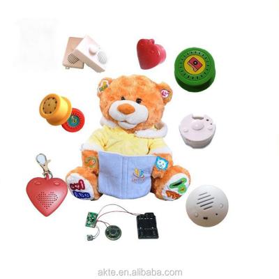 China Programming Music for Plush Toy Device Speaker Box Custom Sound Toy Voice Box /squeeze Music Box for Plush Dolls for sale