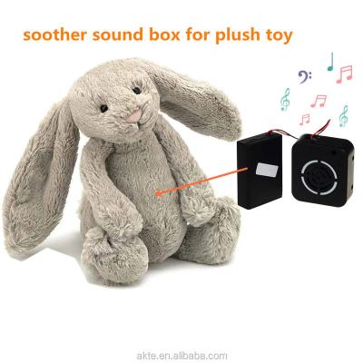 China Programming Music for Plush Toy White Noise Box, Stuffed Plush Toy Sleep Aid Baby Sound Box for sale