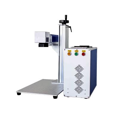 China Air-cooled 2.5D 3D MAX RAYCUS MOPA m7 JPT fiber laser marking machine with EZCAD3 for sale