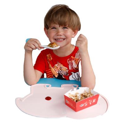 China Viable Customize Children Place Mat Baby Silicone Place Mat Waterproof Kids Silicone Table Mat for sale