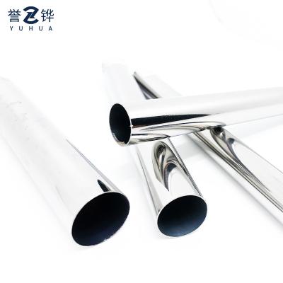 China 2.75 Stainless Exhaust 304 Stainless Steel Pipe ASTM Spiral 0.8MM Thick for sale