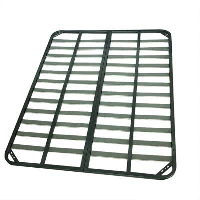 China Adjustable King Size Slat Bed Frame Spring Bed Frame Metal Bed Frame Steel Bed Frame for sale