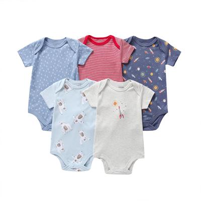 China Breathble Mudkingdom Comfortable Cheap Rompers Customizable High Quality Breathable Newborn Baby Clothes for sale