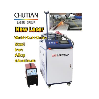 China Building Material Stores Chutian 1500w 2000w Fiber Laser Welding Machine Handheld Lazer Welder For Metal for sale