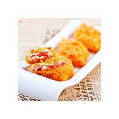 China Best FROZEN Creamy Crab Fillet Fried Delicious Instant Casual Frozen Food Snacks Factory Price for sale