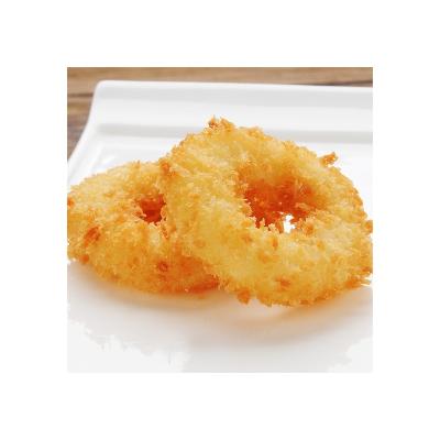 China Fried Snacks Good Price High Quality Squid Rings Semi Whole Frozen Food Processing Fried Crushed Squid Meat Rings for sale