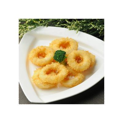 China Fried Snacks 2022 Best Quality and Freshest Seafood Frozen Semi-finished Fried Instant Squid Rings for sale