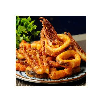 China Fried Snacks Factory sales of new products fried squid tentacles and squid rings frozen quick food for sale