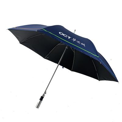 China High Quality Innovative Products Storm Proof Hotel Customized Aluminum Alloy Golf Umbrella Manufacturers With UV Coating for sale