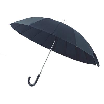 China High Quality Durable Business Promotion Atmosphere Pongee Straight Umbrella for sale