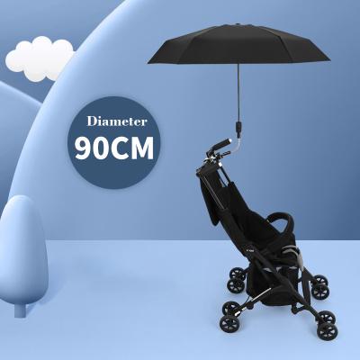 China New UV-Resistant Custom Design Adjustable Upright Child Kids Umbrella With Stroller Accessories Baby Shade Holder for sale