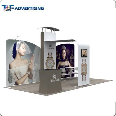 China Flame Resistance Factory Supplying Customized Portable Exhibition Booth 20ft Custom Trade Show for sale