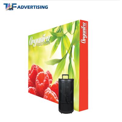 China Exhibition Exhibit Display Fabric Pop Up Trade Show Display Booth For Online Shopping for sale